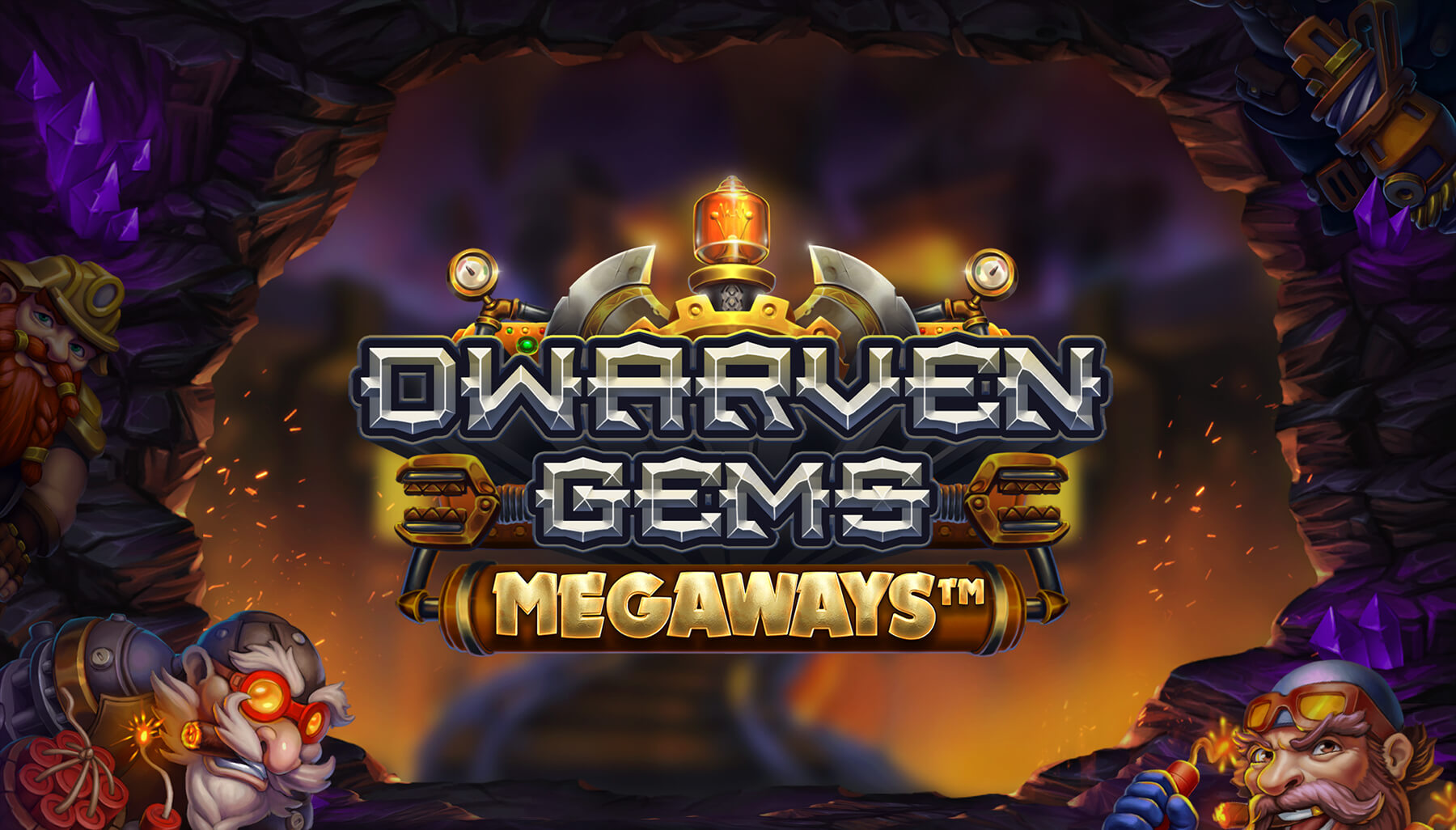 Dwarven Gems slot art