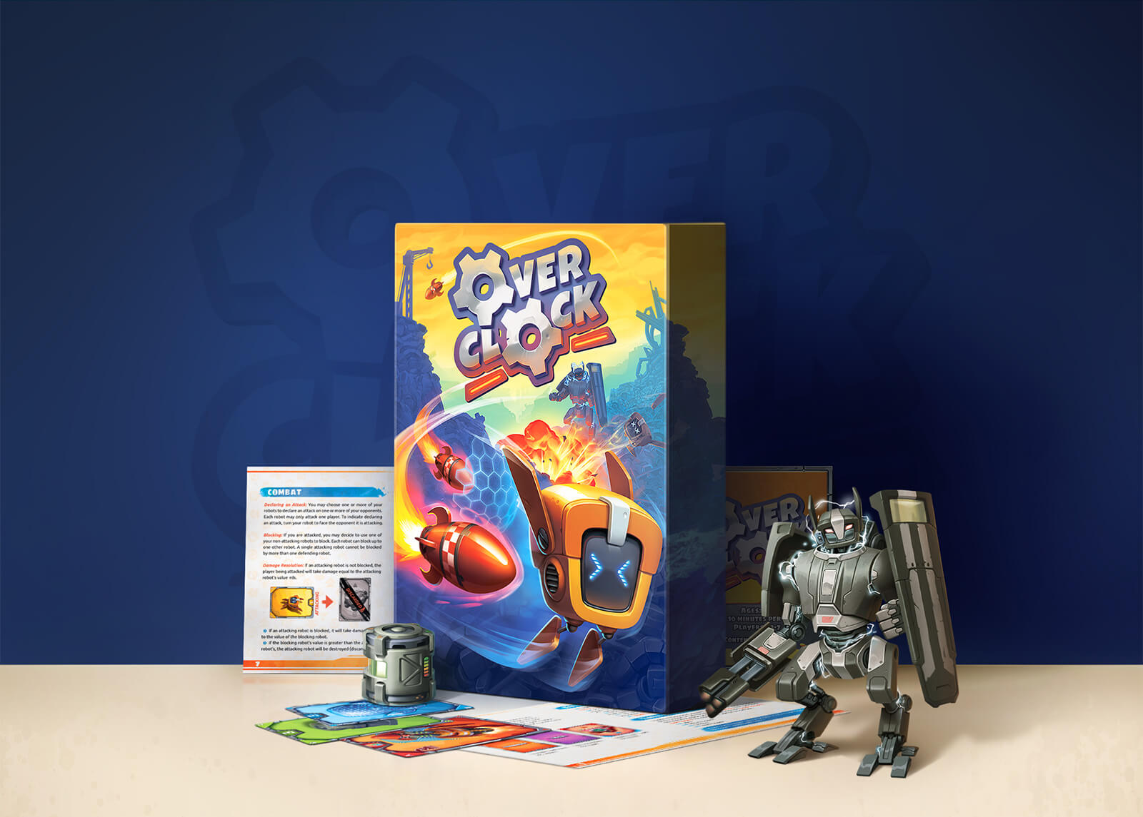 Overclock board game design