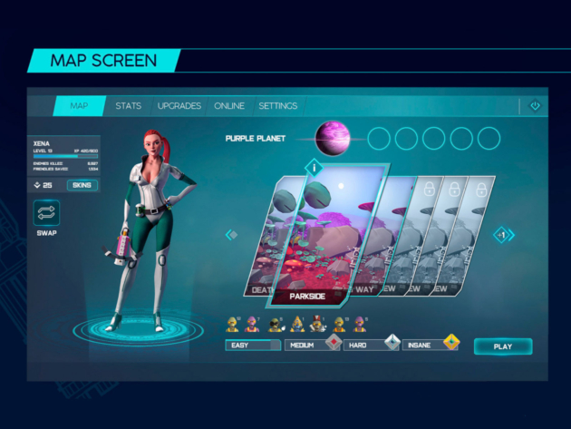 video game ui